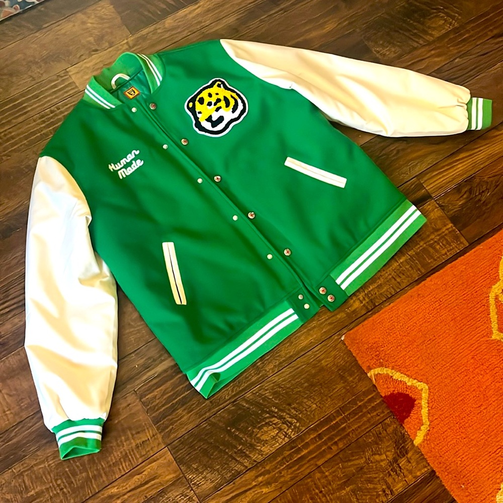 Brand New (worn once) -Human Made varsity jacket